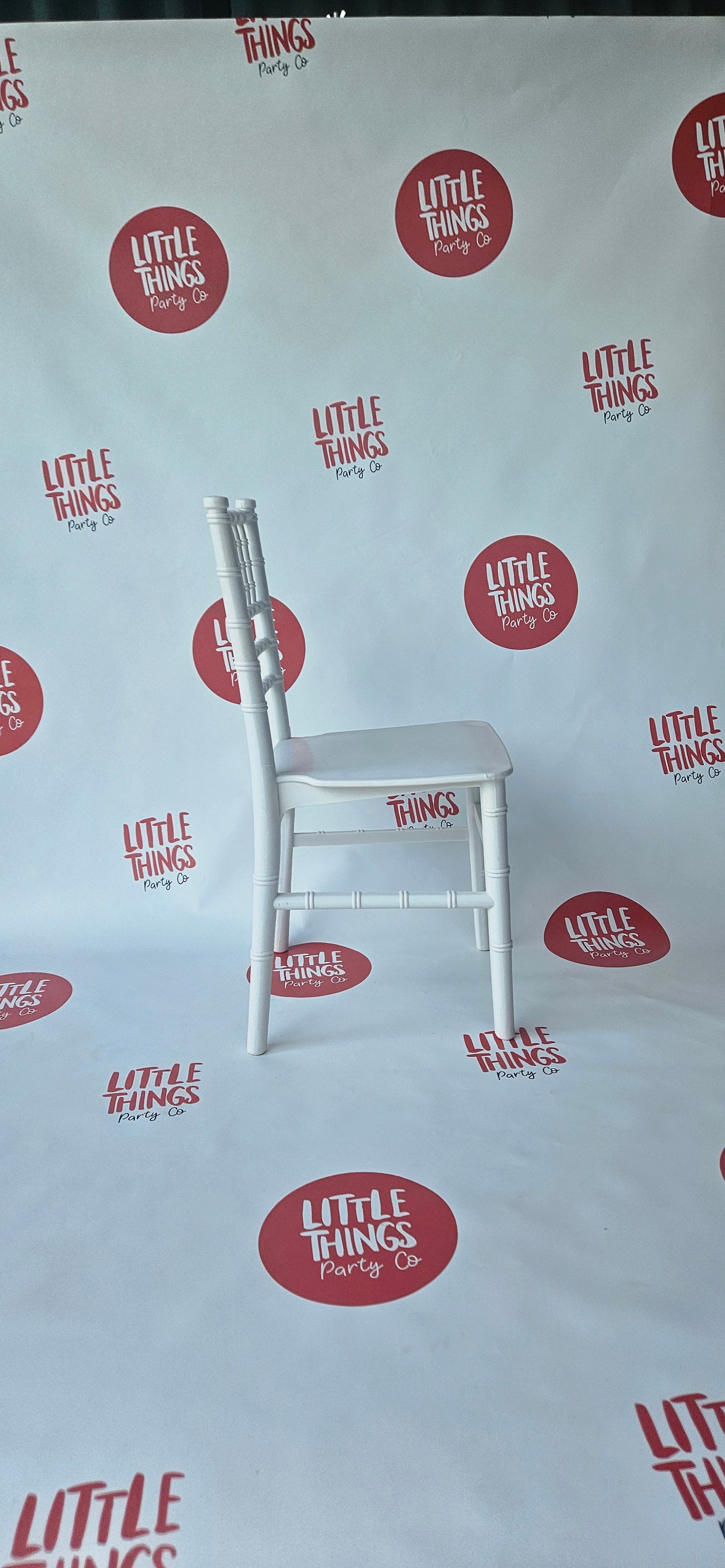 Kids' White Tiffany Chairs