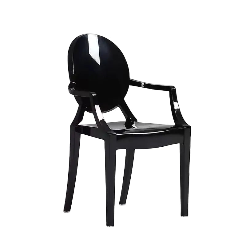 Kids' Black Ghost Chairs