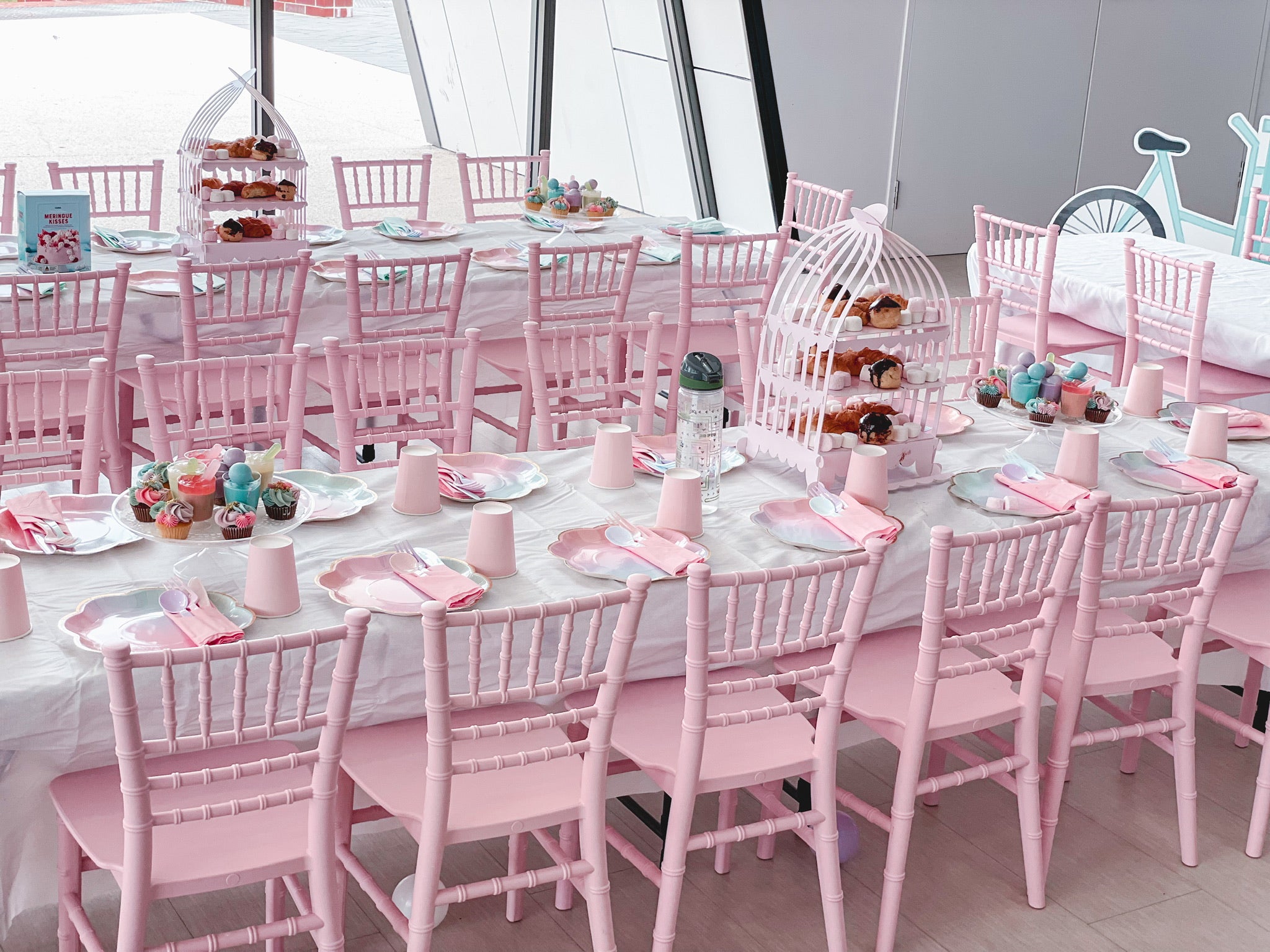 Kids' Pink Tiffany chairs