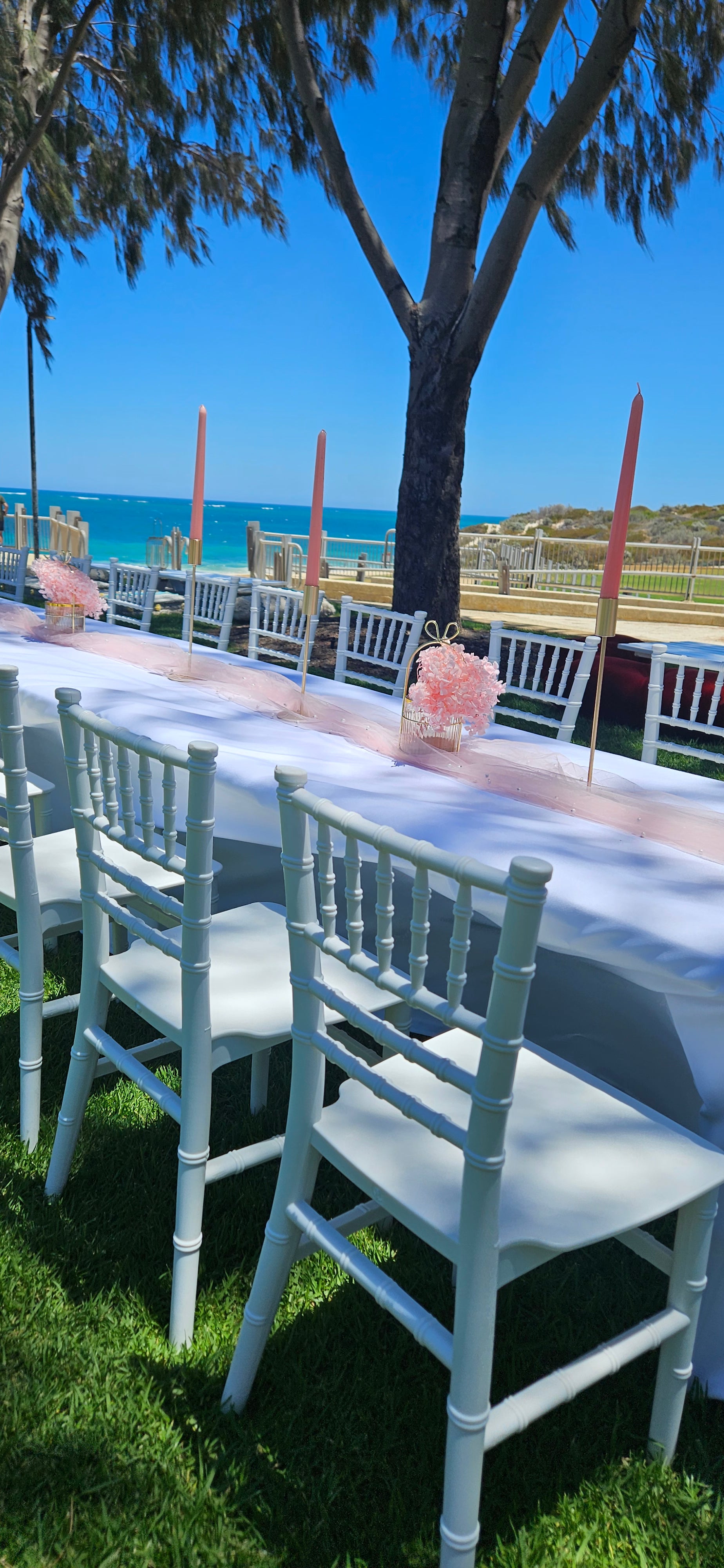 Kids' White Tiffany Chairs