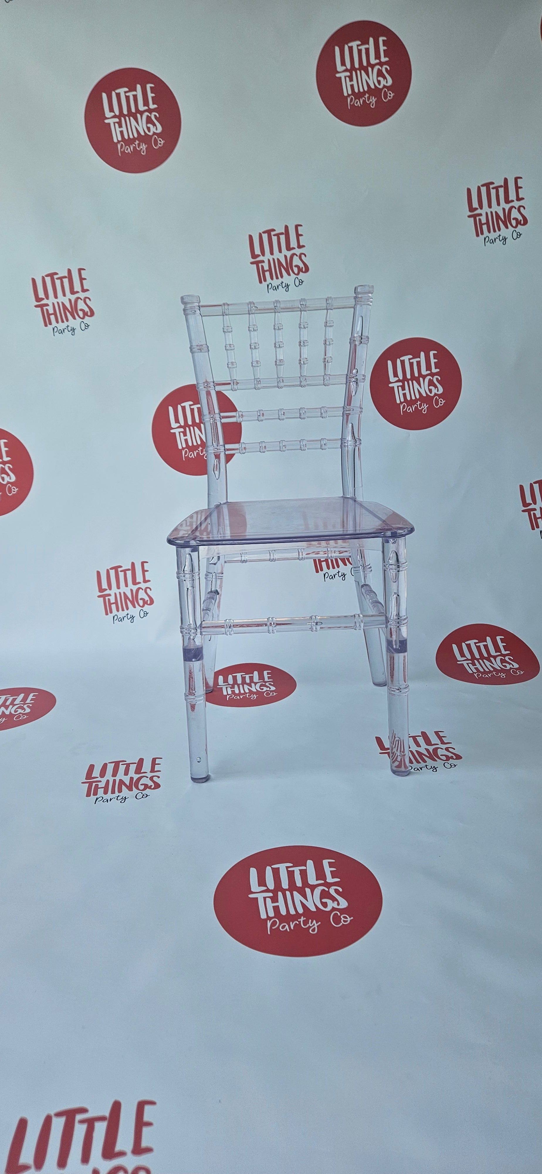 Kids' Clear Tiffany Chairs