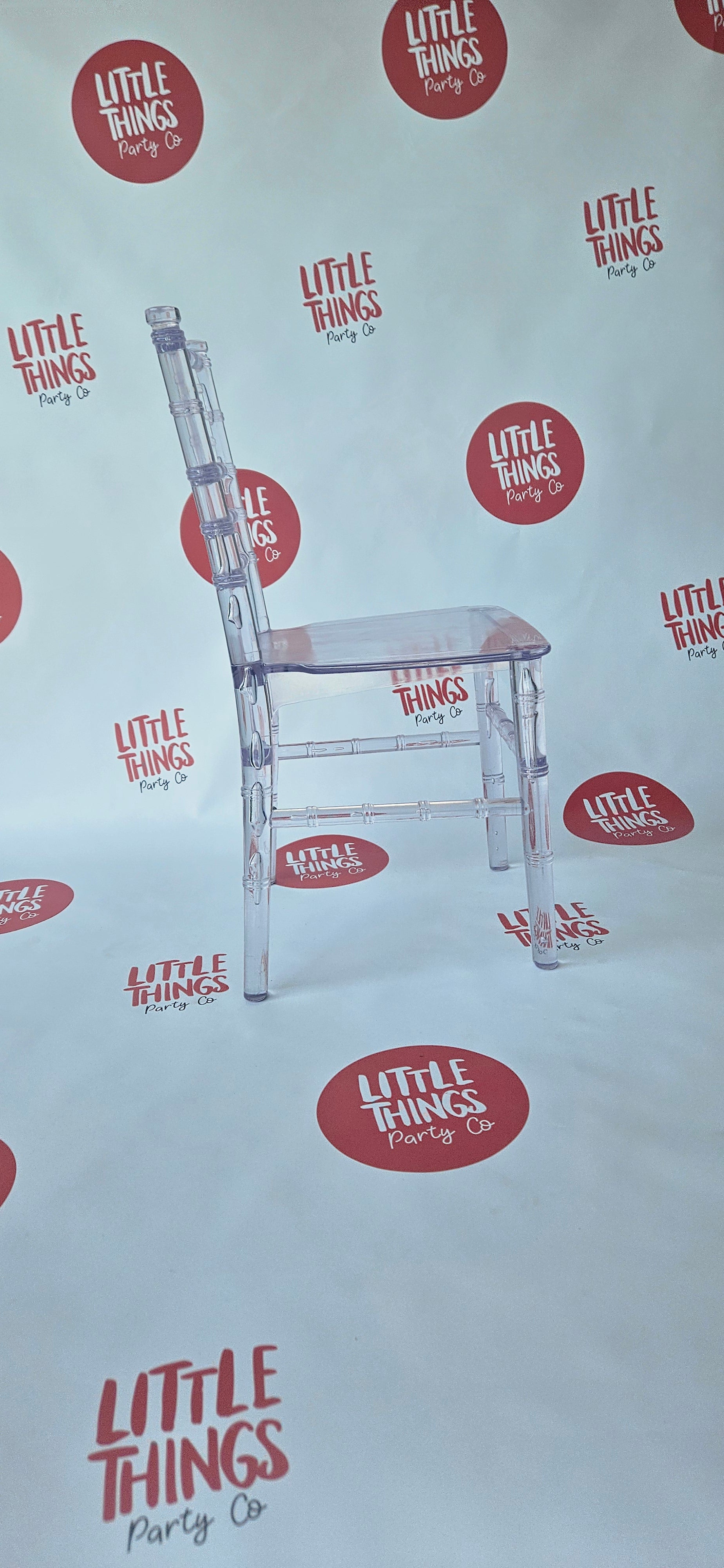 Kids' Clear Tiffany Chairs