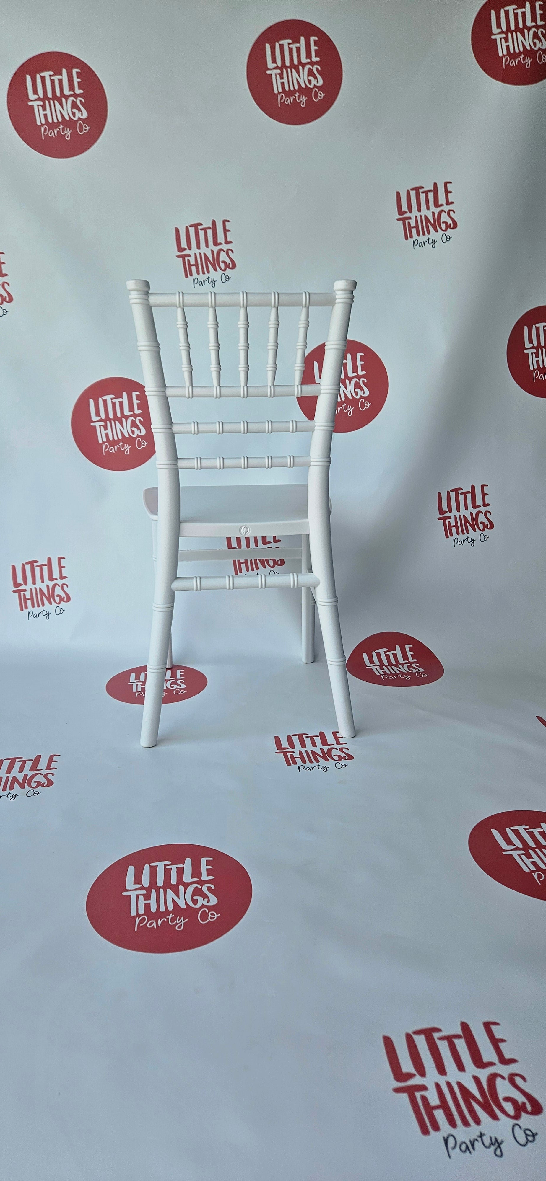 Kids' White Tiffany Chairs