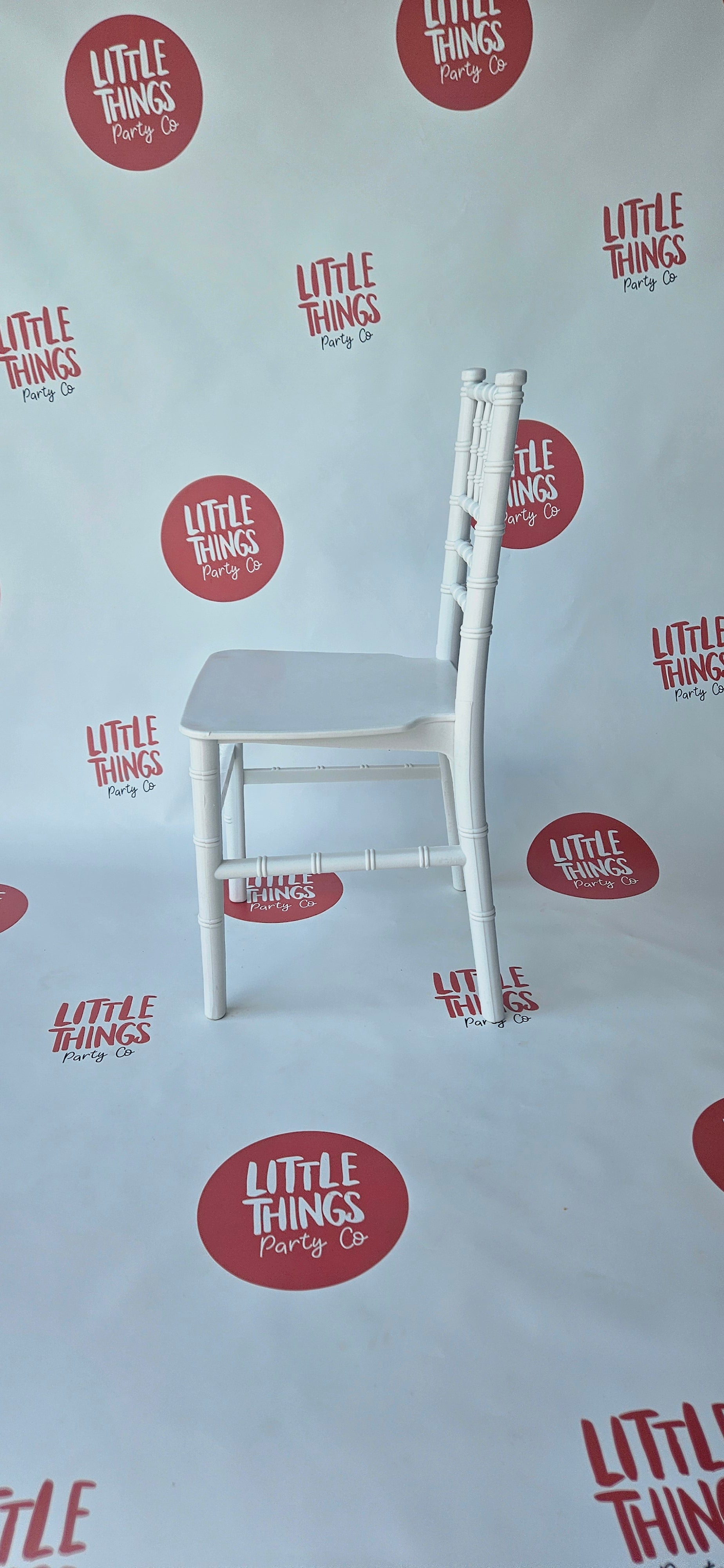 Kids' White Tiffany Chairs