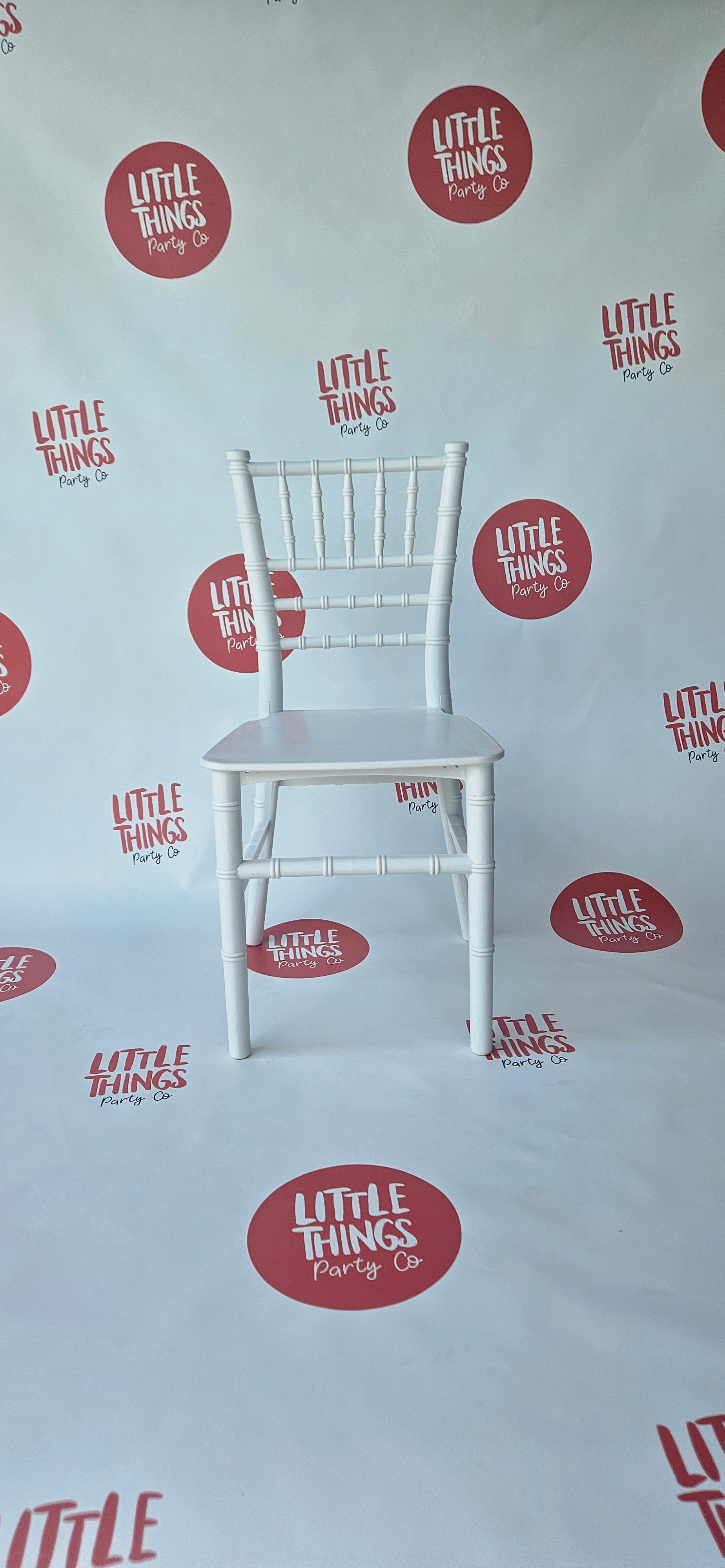 Kids' White Tiffany Chairs