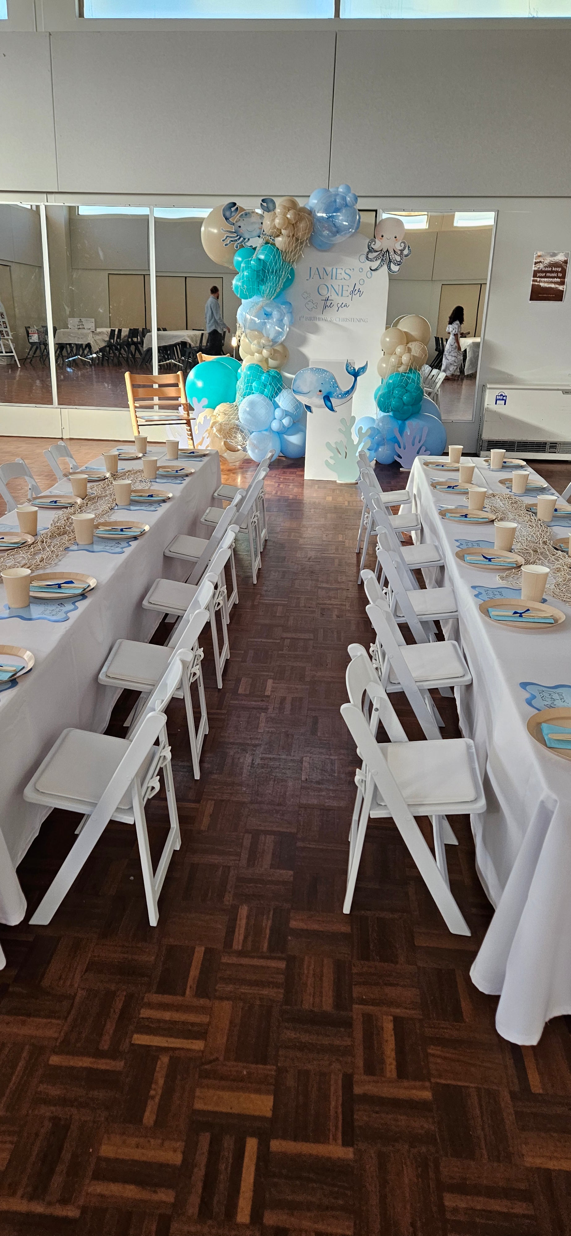 Kids' White Americana Chair