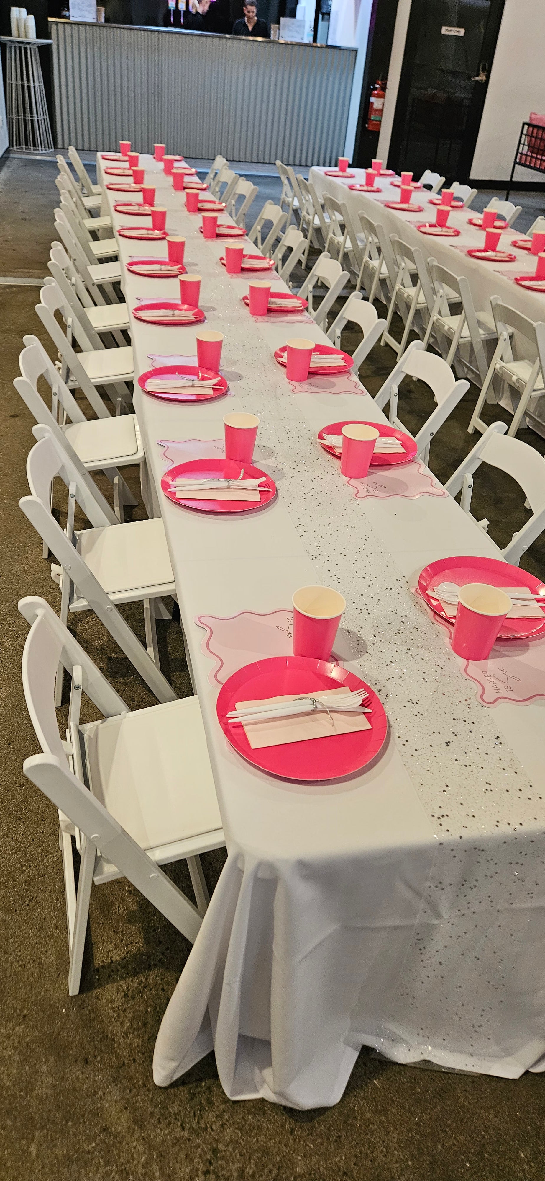 Kids' White Americana Chair