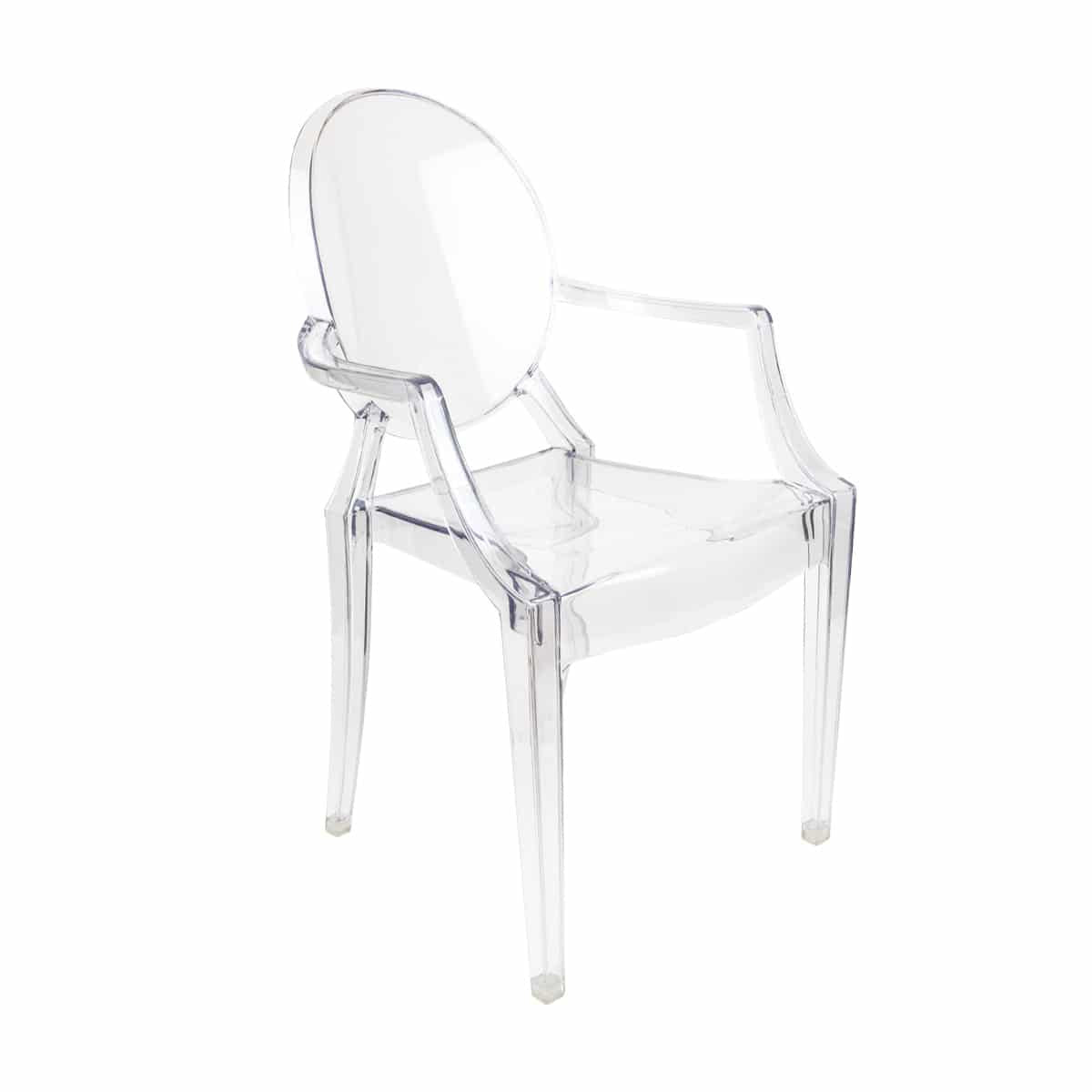 Kids' Clear Ghost Chairs