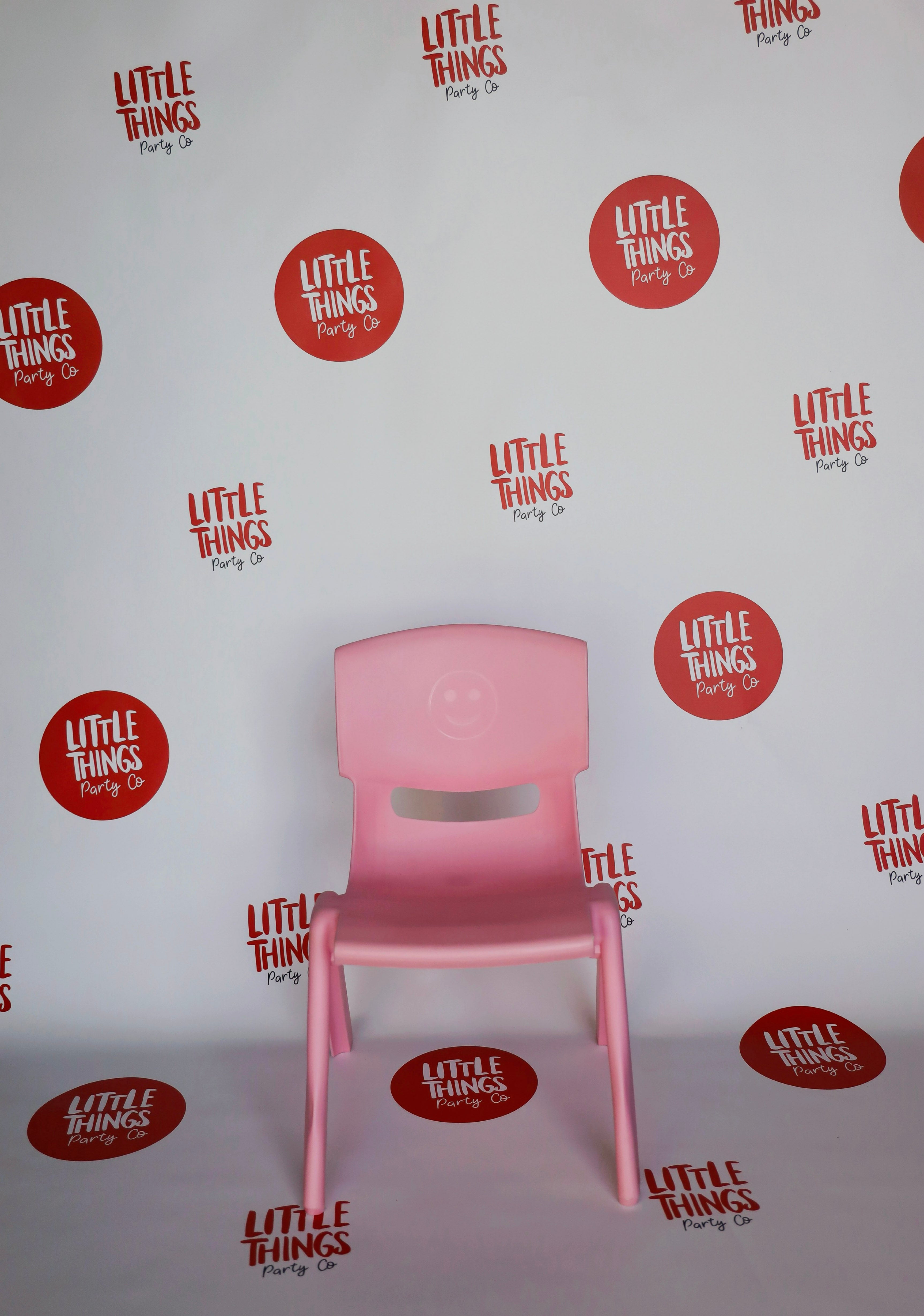 Kids' Pink Plastic Chairs