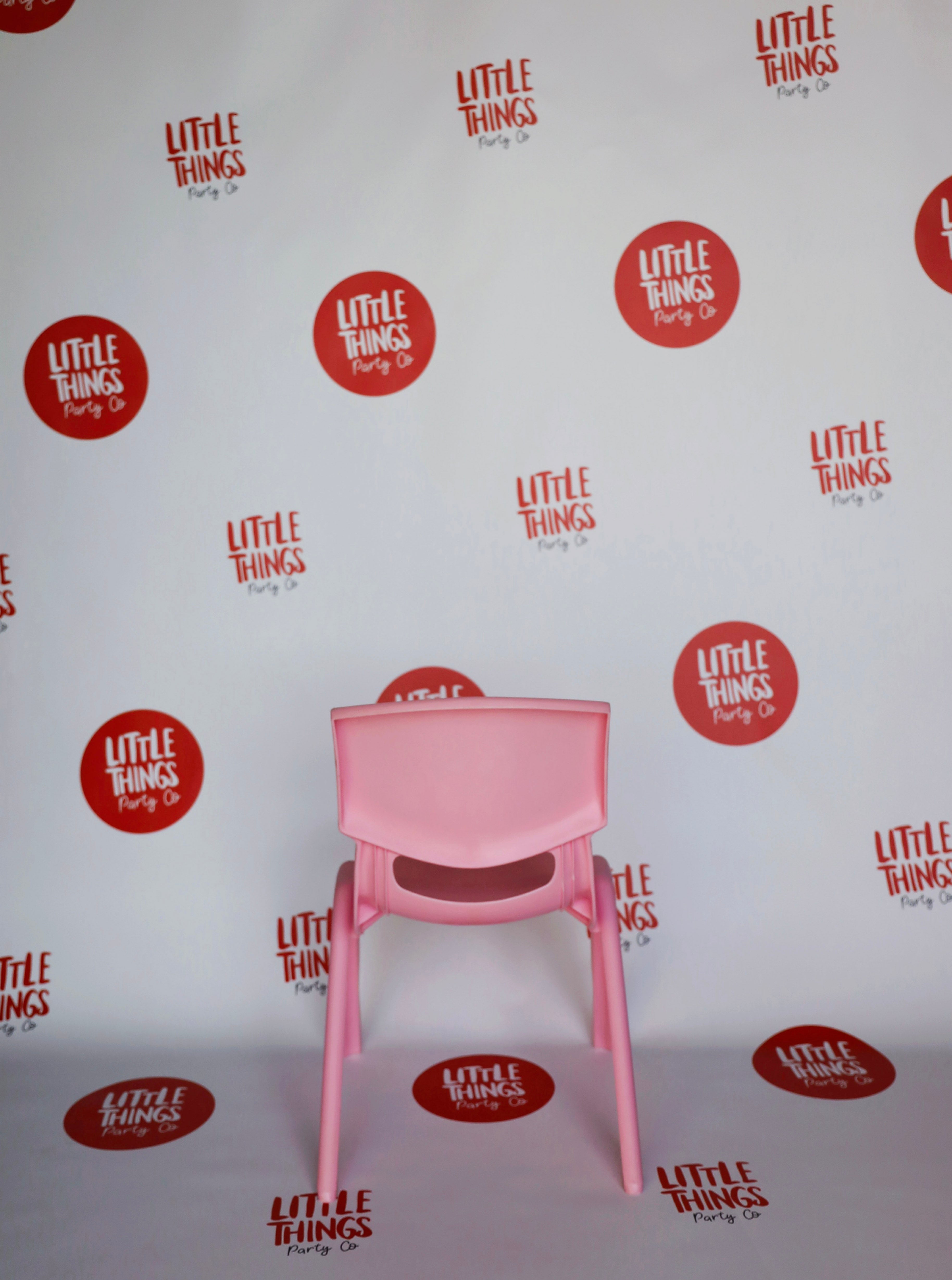 Kids' Pink Plastic Chairs