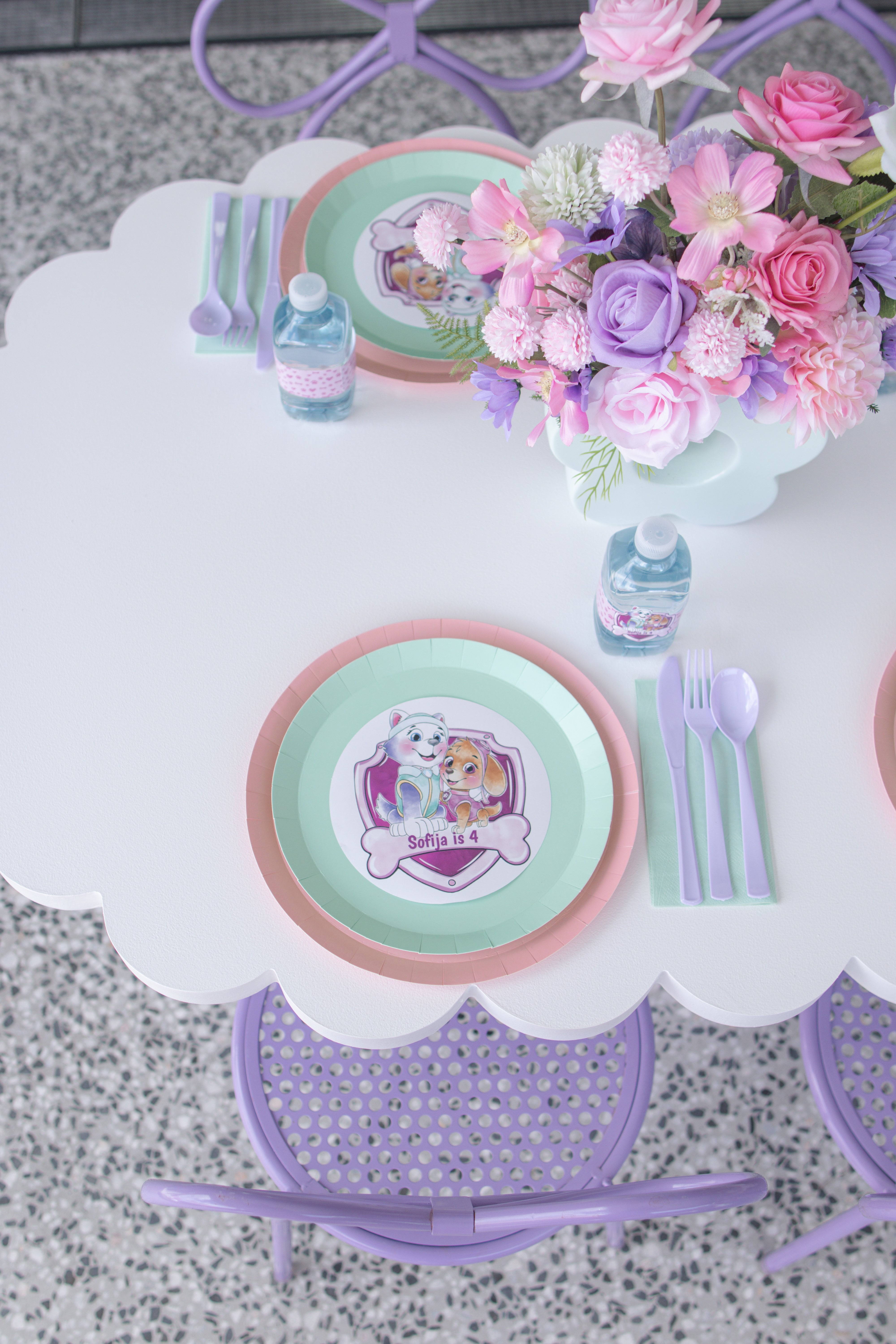 Scalloped Tables