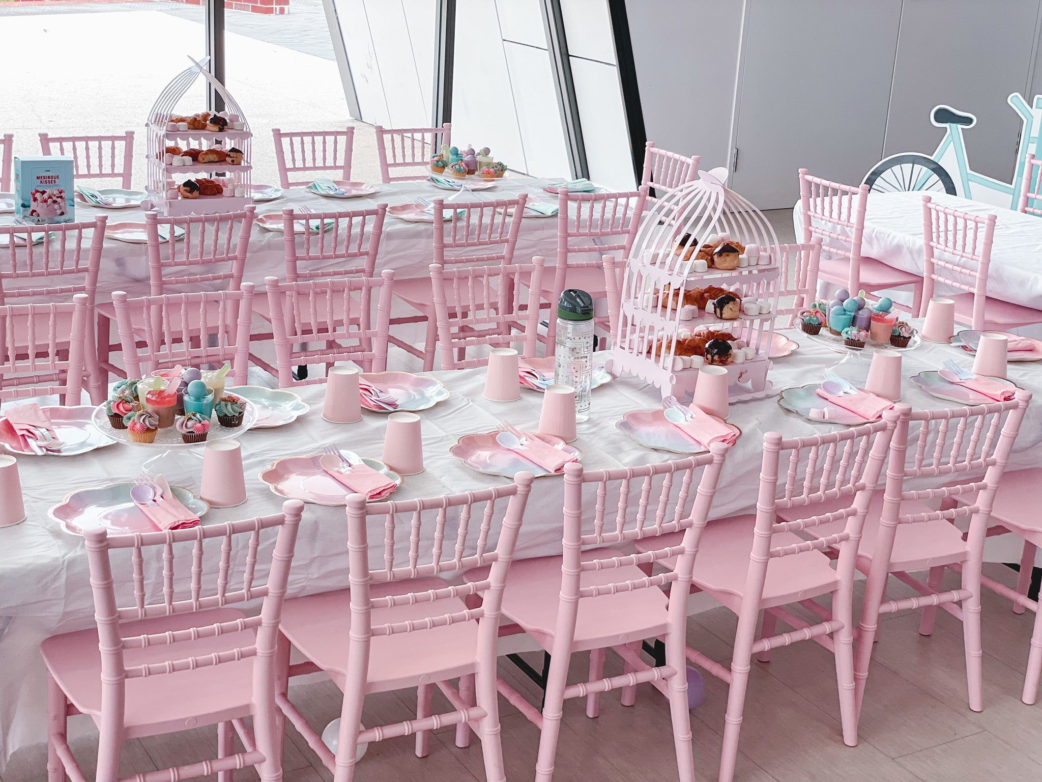 Kids' Pink Tiffany chairs