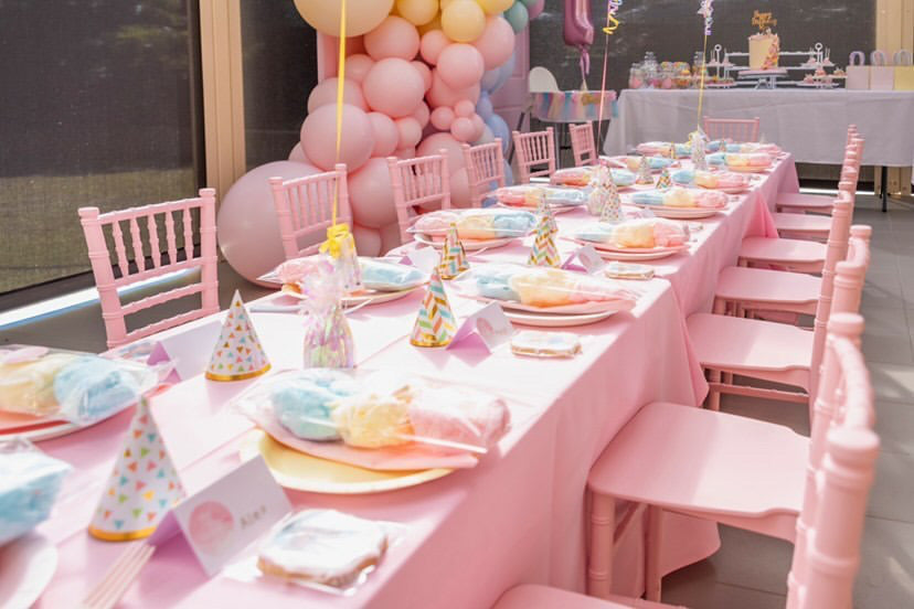 Kids' Pink Tiffany chairs